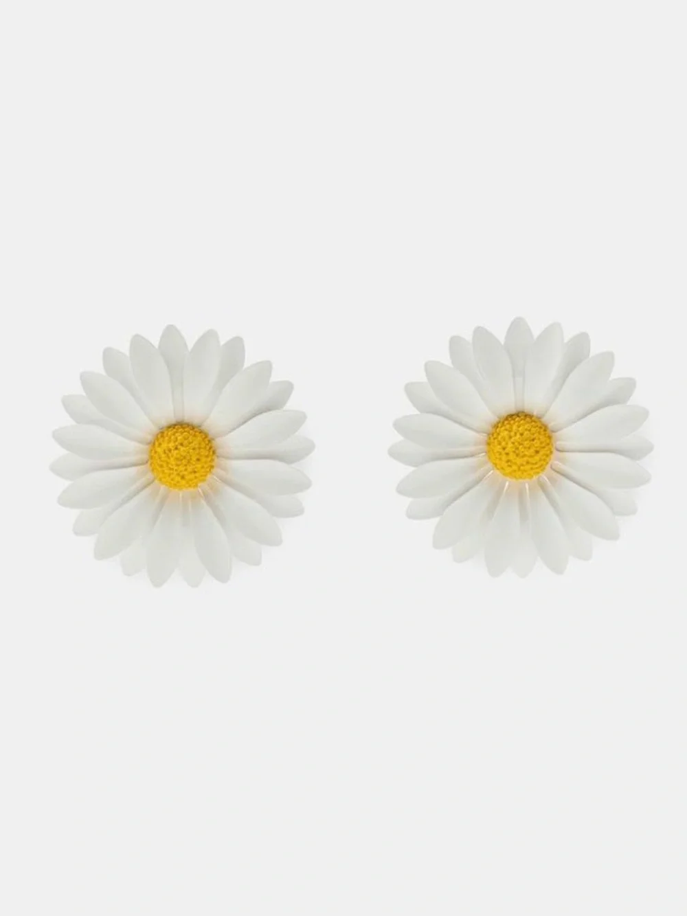 ZARA Daisy Floral Earrings NWT